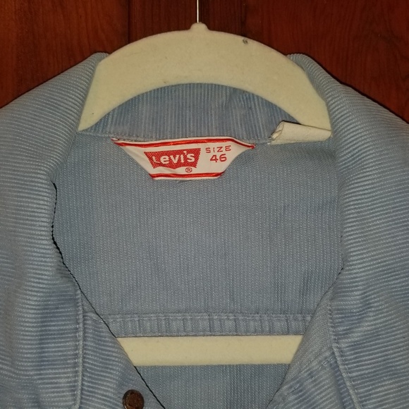 Vintage Genuine 1970's Corduroy Levis Jacket - Picture 2 of 6